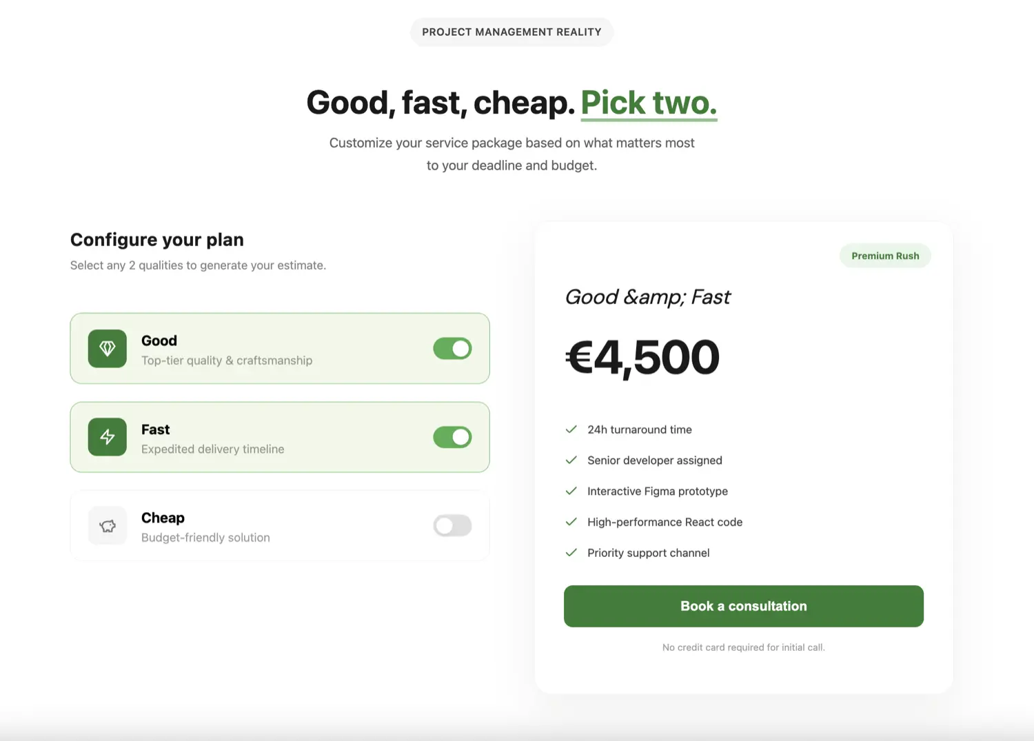 Dynamic Pricing Block